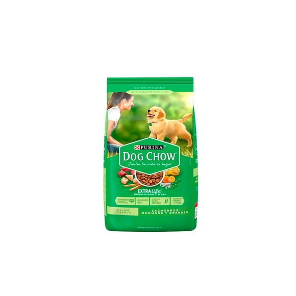 Croquetas para perro Dog chow  Dog chow cachorro razas medianas y grandes 20 kg
