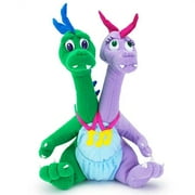 Dragon Tales Basic Plush: Zak & Wheezie