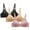 Pink, variant on WREESH 3 Pack Lightly Lined Bra T-Shirt Bras Women Bra Soild Wire Underwear Bra Everyday Small Cup Underwear Seamless Adaptive Bra Underwear Beige