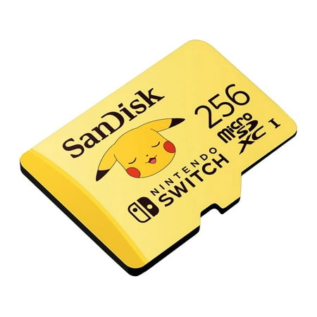 SanDisk - 256GB microSDXC UHS-I for Nintendo Switch Pokémon