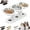 White, variant on Non-Slip Elevated Pet Feeder with 3 Bowls, 2026 New Cat Feeding Station with 3 Stainless Steel Bowls, Adjustable Heights Cat Food and Water Bowl with Shelf, for All Cats Dogs Pet Bowls (White)