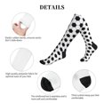 thumbnail image 5 of Pofeuu Soccer Ball Print Compression Socks for Women & Men Circulation - Best Support for Nurses,Running,Athletic,Sports, 5 of 7