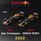 thumbnail image 2 of Bburago-coche de carreras de TORO ROJO, modelo de simulación RB18 1 # Verstappen 11 # Perez, colección de juguetes de aleación, 1:43, 2022, F1 Fivean unisex, 2 of 2