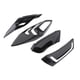 thumbnail image 4 of 4Pcs Motorcycle Front Rear Turn Signals Tail Lights Cover Protector For Yamaha Xmax 125 250 300 400 17-18 (black), 4 of 5