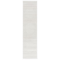 SAFAVIEH Saylor Forrester Geometric Runner Rug, Ivory, 2' x 8'