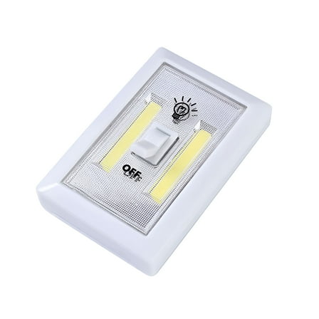 HIBIBUD LED Cordless Light Switch Battery Operated LED Emergency Night Light