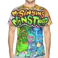 thumbnail image 6 of My Singing Monsters Men's Short-Sleeve T-Shirt Summer Casual Tee Top Breathable Crewneck T-Shirt Xx-Large, 6 of 7