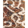 thumbnail image 1 of Ahgly Company Indoor Rectangle Abstract Brown Oriental Area Rugs, 3' x 5', 1 of 6