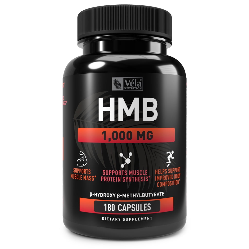 HMB (Hydroxymethylbutyrate) Capsules 1,000 Mg | Supports Muscle Mass ...