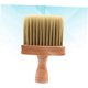 thumbnail image 5 of Plumero de cuello para barbero con cerdas suaves y mango de madera para peluquerías profesionales y uso doméstico., 5 of 5