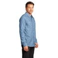 thumbnail image 4 of Men's Casual Long Sleeve Washed Woven Shirt, 4 of 6