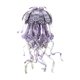 thumbnail image 1 of Kit de modelo de artesanía de medusas de metal de rompecabezas 3D, decoración de arte artesanal, kit de construcción de modelo de metal 3D de animales Violeta, 1 of 8