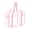 Pink, variant on Cheap! Clear Travel Cosmetic Bag, Sandproof Wet/Dry Organizer for Beach & Pool, Transparent Toiletry Bags for Travel, Swim
