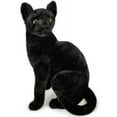 thumbnail image 1 of VIAHART Boone The Black Cat - 13 Inch Stuffed Animal Plush - by Tiger Tale Toys, 1 of 5