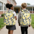 thumbnail image 2 of Yspwyqan Kids Backpack and Lunch Box Set Cute Blueberry Large Capacity Back to School Backpack for Boys Girls Ages 8-15 Elementary School Casual Travel Hiking Daypack, 2 of 7