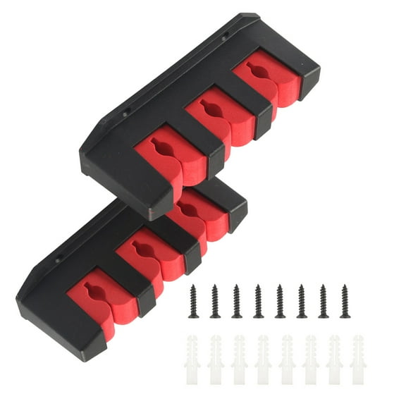 Wall Mounted Fishing Rod Holder Fishing Poles Horizontal Support Rack Wall Ceiling Storage Rack Holds 3 Fishing Rod