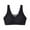 Black bras, variant on Sports Bras for Women Breathable Comfy Lightly Lined Seamless Bralettes Wireless Compression Push up Yoga Workout Bras