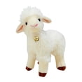 thumbnail image 1 of Figura de peluche de oveja, juguete de peluche, encantador accesorio para fotos, decorativo, suave, hecho a mano 25 centímetros, 1 of 8