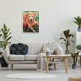 thumbnail image 3 of Stupell Industries Retriever Dog with Football Animals & Insects Painting White Framed Art Print Wall Art, 24 x 30, 3 of 9