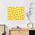 thumbnail image 6 of Zufioo Sunflowers2 Print Canvas Decorative Painting with Solid Wood Frame Art Decoration, Suitable for Home and Office Wall Decoration, 6 of 6