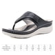 thumbnail image 2 of Mujeres Sandalias ortopédicas Sandalias huecas de verano Avencables sandalias de cuña informales, 2 of 9