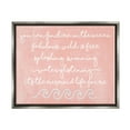 thumbnail image 5 of Stupell Industries Mermaid Life Inspiration Luster Gray Framed Floating Canvas Wall Art, 16x20, by Erica Billups, 5 of 5