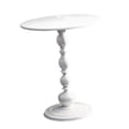 thumbnail image 1 of Mesa de sofá café de bebida de café soporte de planta moderna mesa casual resistente pequeña mesa de noche de mesa para la sala de estar para la sala L blanca, 1 of 7
