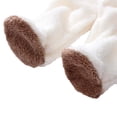 thumbnail image 5 of Newborn Baby Boy Girl Fleece Jumpsuit Hooded Romper Winter Warm Coat Outwear 0-12 Months, 5 of 9