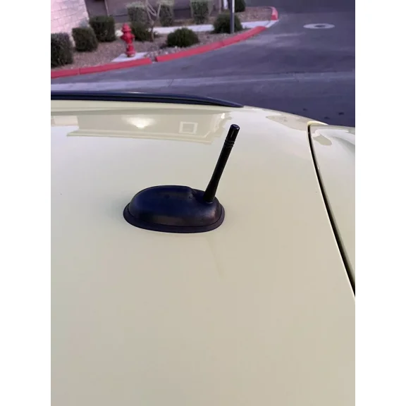4" inch Short Black Aluminum Antenna Mast for MINI COOPER COUNTRYMAN 2011-2024 New