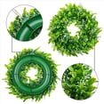 thumbnail image 5 of 4 Paquetes de Artificial Guirnalda de Hojas Artificiales de Imitación Decoración de para Colgar En la Puerta Delantera, 10 Pulgadas, 5 of 5