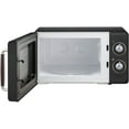 thumbnail image 3 of Magic Chef 0.7-Cu. Ft. 700W Retro Countertop Microwave Oven in Black, 3 of 4
