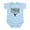 Sky Blue, variant on CafePress - My Daddy Is Stronger Than Your Daddy Body Suit - Baby Light Bodysuit, Size Newborn - 24 Months