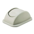 thumbnail image 3 of Rubbermaid Commercial Rectangular Free-Swinging Plastic Lids, Beige, 3 of 3