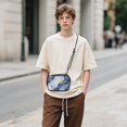 thumbnail image 6 of FORMRS Mini Crossbody Bag for Women Adjustable Shoulder Rope Travel Casual Phone Purse, Abstract Marble Pattern, 6 of 7