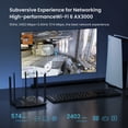 thumbnail image 3 of Router WiFi 6 para juegos Tenda AX3000 de doble banda Gigabit Home, 3 of 8