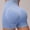 Sky Blue, variant on Soyumi Workout Legging Shorts for Women Trendy, Short Yoga Pants Tummy Control High Waisted Biker Shorts Compression Scrunch Butt Lifting Running Athletic Soft Gym Fitness, Black