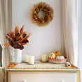 thumbnail image 4 of Fall Thanksgiving Pumpkins Table Runner-Cotton Linen 120 Inch Holiday Dresser Scarves,Rustic Pumpkin Harvest Maple Ginkgo Tablerunner for Kitchen Coffee/Dining Bedroom Living Room Dinner Scarf Décor, 4 of 8