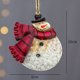 thumbnail image 3 of Adornos colgantes de hierro para decoración navideña de Papá Noel pintado retro para colgar en el árbol de Navidad, juguetes, decoración de Año Nuevo, regalo para niños, 3 of 5
