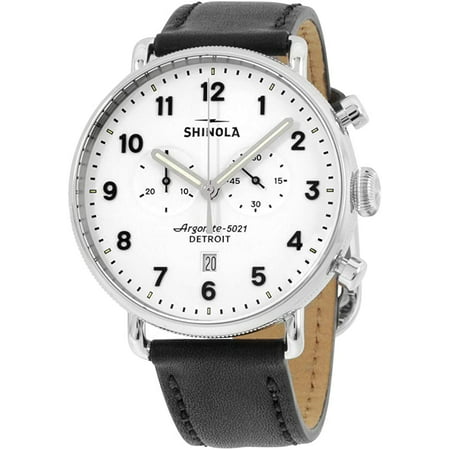 Shinola Detroit Quartz Movement White Dial Men's Watches S0120001941
