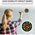 thumbnail image 4 of 3" Splatter Targets, 1 Roll 100/200Pcs Target Stickers for Shooting Range, Self Adhesive Paper Targets for Shooting Range, Reactive Paper Target for Archery Bow Shooting Practice, 4 of 7