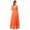 Orange, variant on Atasi Floor Length Princess Style Orange Dress Salwar Kameez Suit With Dupatta
