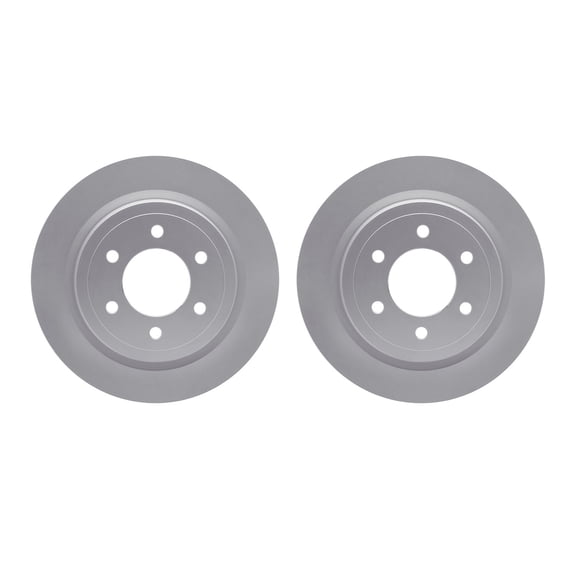 Dynamic Friction Company Rear Geospec Brake Rotors 4002-54161