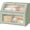 Green, variant on White Bread Box, Extra Large Bamboo Wood Bread Box, White Bread Storage Container