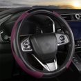 thumbnail image 1 of Universal Anti-Slip Steering Wheel Cover - Breathable Microfiber PU Leather Auto Interior Protector - All-Season Car Wheel Grip for Comfort, 1 of 8