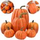 thumbnail image 4 of Juego Adornos Calabaza Simulados Modelo Calabaza Falsa Accesorios Decorativos para Fotografía (naranja) Calabaza Amarilla 7 Uds., 4 of 8