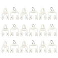 thumbnail image 1 of CIMAXIC Crochets de Rideau avec Couloir Roulant Silencieux pour Draperies en Plastique Durable et Acier Inoxydable, 1,18 Pouces X 0,79 Pouces X 0,47 Pouces, 1 of 4