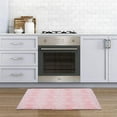 thumbnail image 2 of Rugsmith Pink Machine Woven Edgehill Anti-Fatigue Kitchen Mat, 20" x 36", 2 of 5