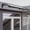 Black+Clear, variant on ToppiJoy Triangular Structure Front Door Drainage Awning Canopy Shelter Patio Window Rain Roof Sun Shade Cover Hold up 50kg(Black+Clear)