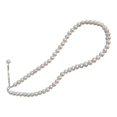 thumbnail image 1 of Collar de perlas de agua dulce Minnieouse Gargantilla ajustable de plata de ley 925 Color blanco 32cm, 1 of 6