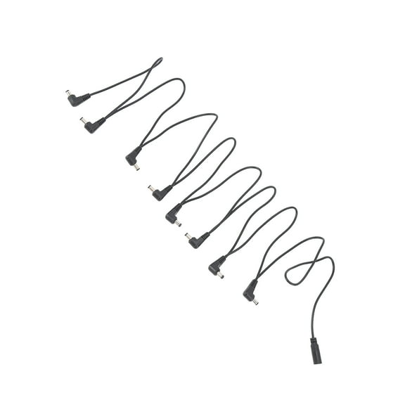 Daisy Chain Connector 8-Way Guitar Effect Pedal Power Supply Chain Cable for Effect Board